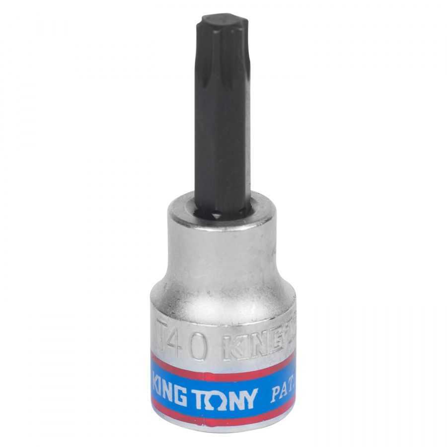 Насадка (бита) торцевая 3/8", TORX, T40, L = 50 мм KING TONY 302340 Насадки фото, изображение