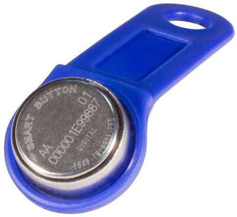 Slinex DS 1990A-F5 (синий) ключ Touch Memory Ключи ТМ, карты, брелоки фото, изображение